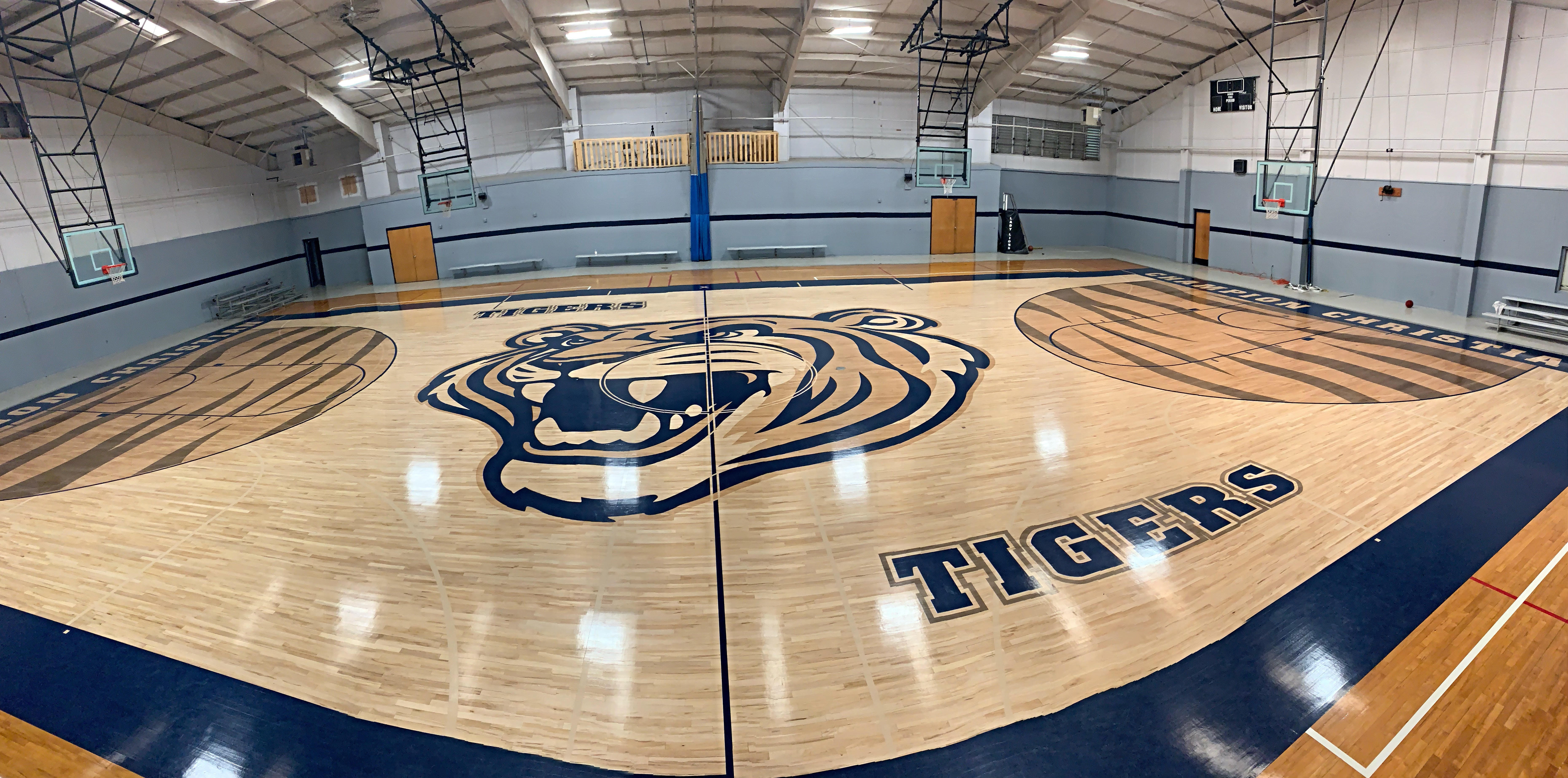 Champion Community Center basketball court